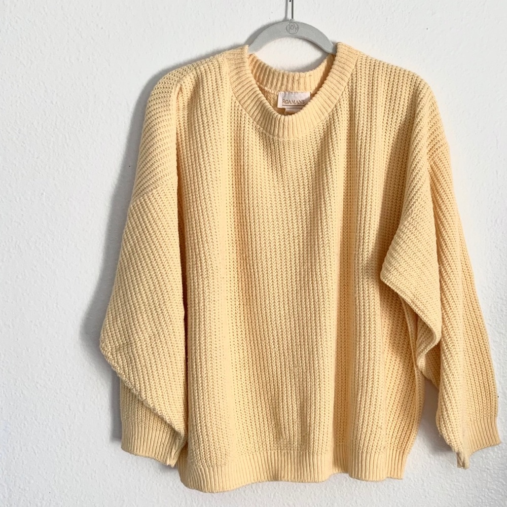Vintage Roaman’s Chunky Sweater